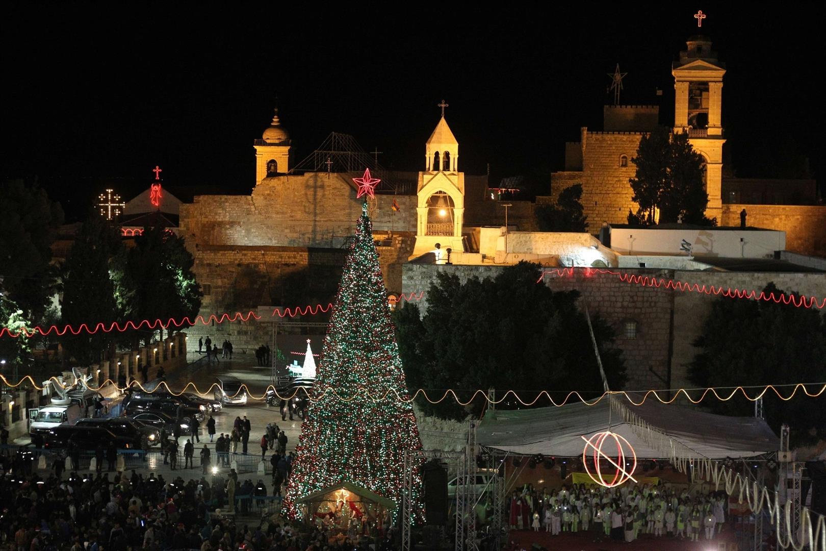 Christmas Eve in Jerusalem & midnight mass in Bethlehem
