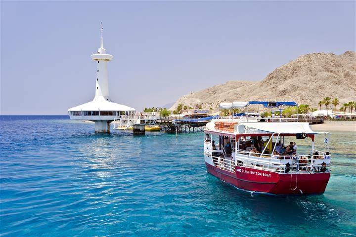 Glass bottom Boat Sailing Eilat